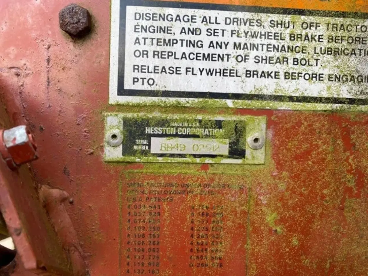 Billede 4 - Hesston 4900 (Sælges i dele/For parts) 