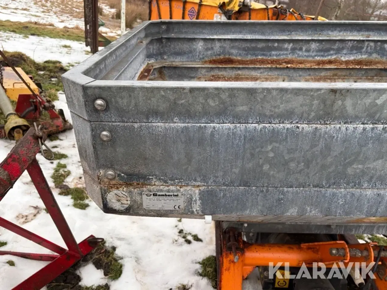 Billede 10 - Sand/saltspreder Gamberini Pro 1200