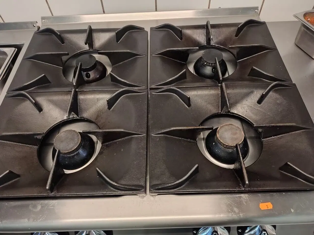 Billede 2 - Gaskomfur med fire blus  COBALT