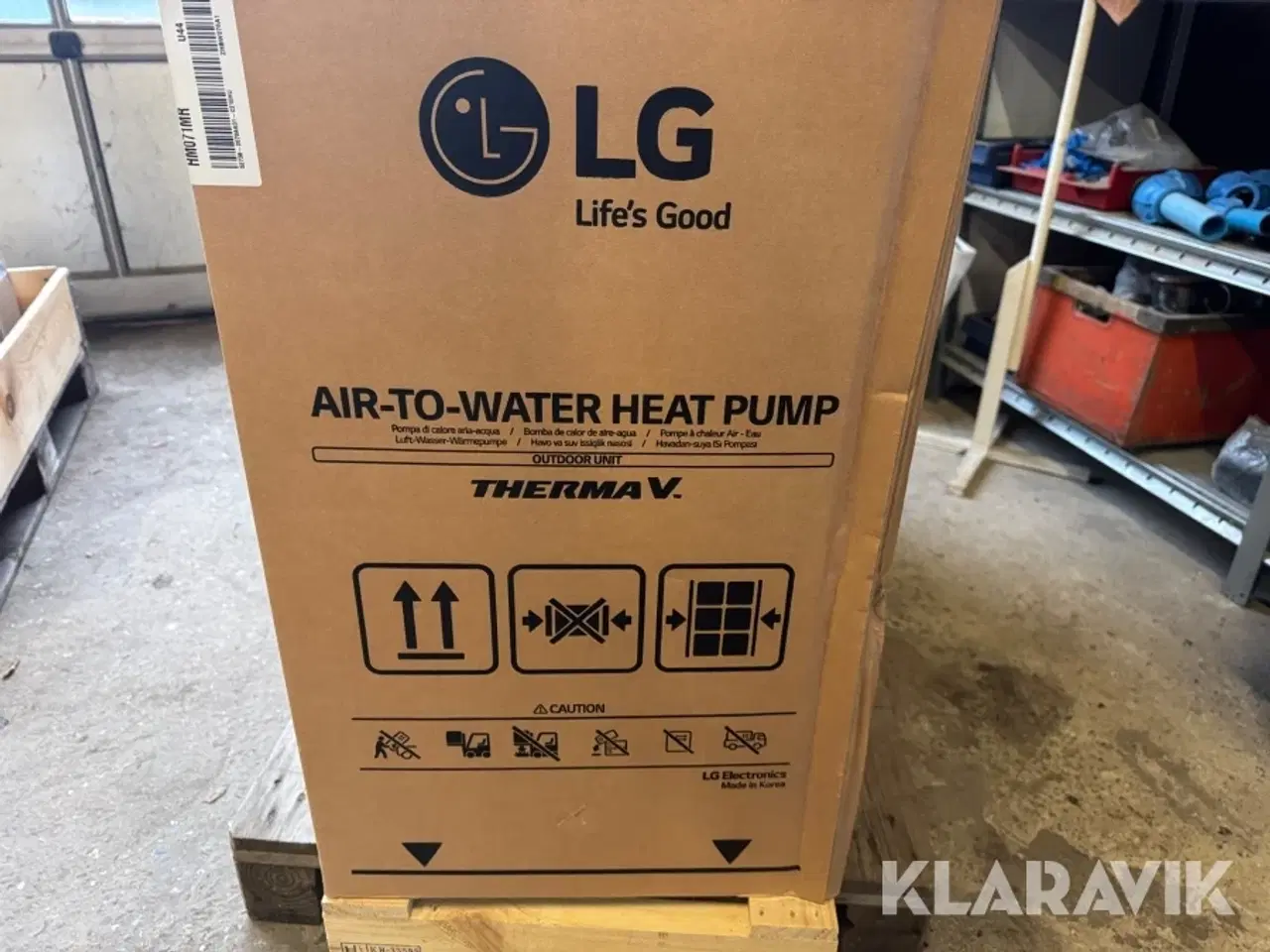 Billede 7 - Udedel varmepumpe LG HM071MR.U44 7 kW Monoblok