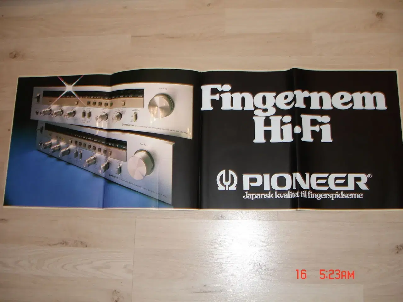 Billede 2 - 1970 Klistermærke banner Hi Fi