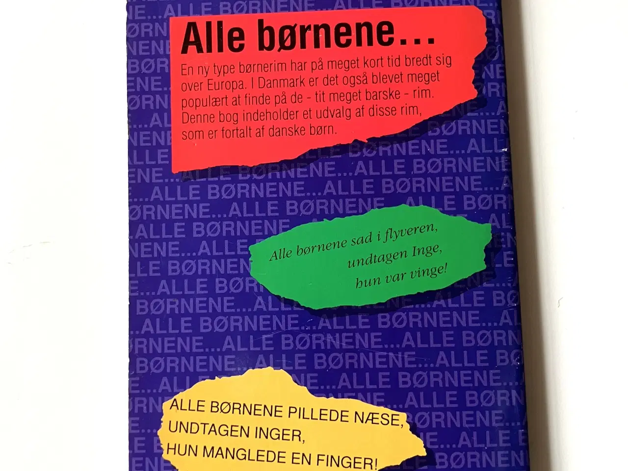 Billede 2 - Alle børnene - nye barske børnerim