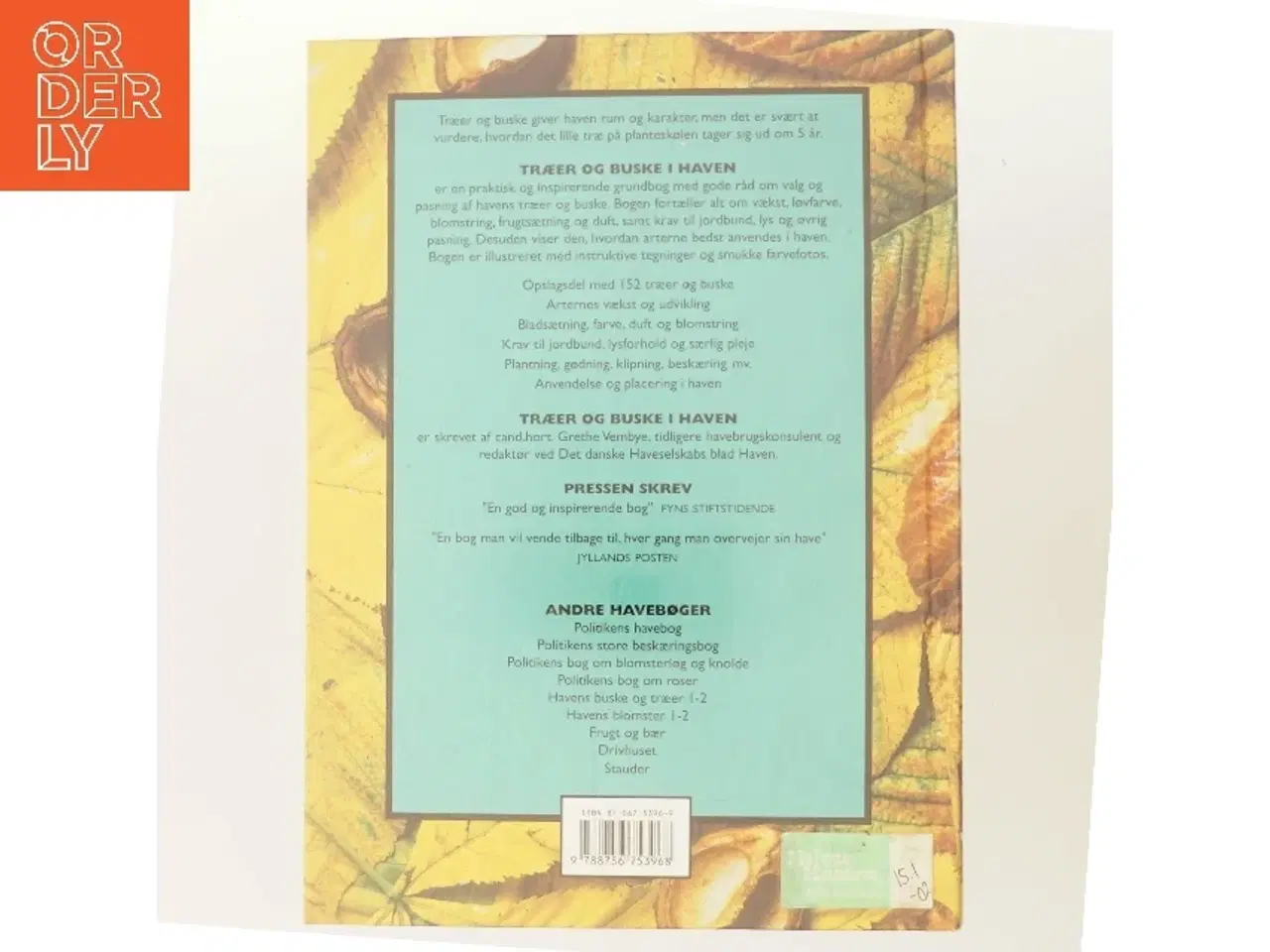 Billede 3 - Træer og buske i haven af Grethe Vembye (Bog)