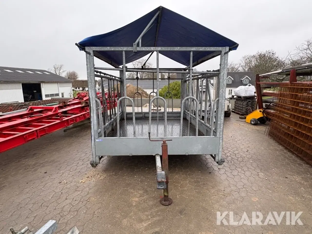 Billede 6 - Mobil foderhæk Jyfa inklusive ekstra sidefag og diverse