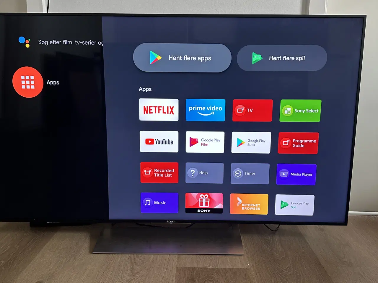 Billede 1 - SONY 55"  UHD 4K ANDROID 120Hz SMART TV