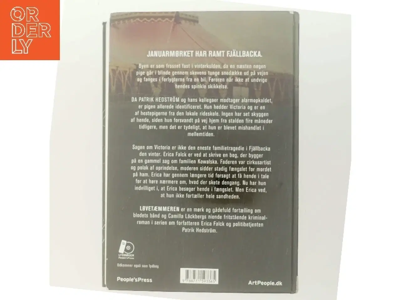 Billede 3 - Løvetæmmeren af Camilla Läckberg (Bog)