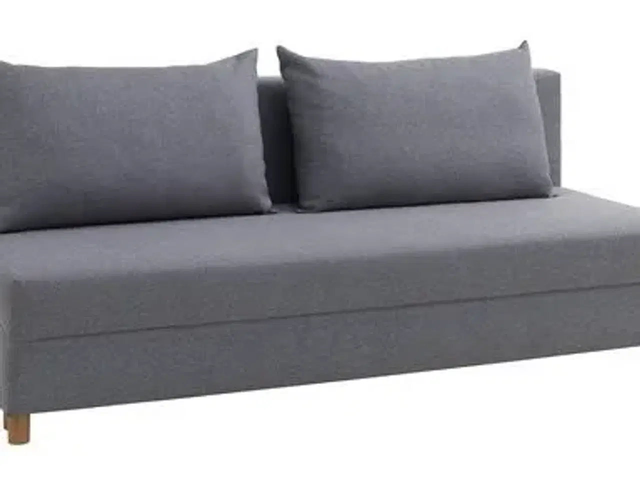 Billede 1 - Grey sofa / Daybed with storage and cushions