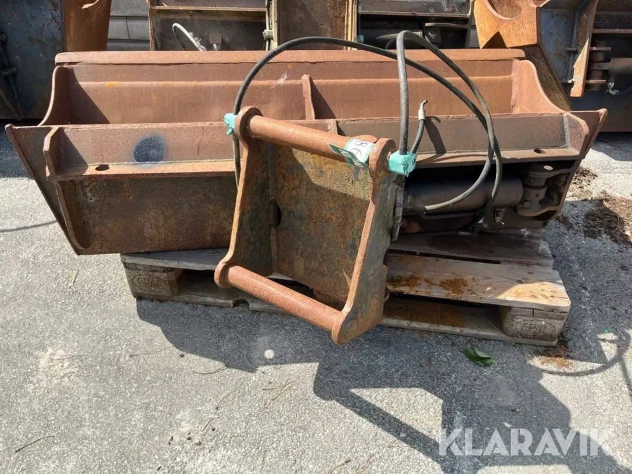 Billede 7 - Kipbar planerskovl - Hydrema/FL45