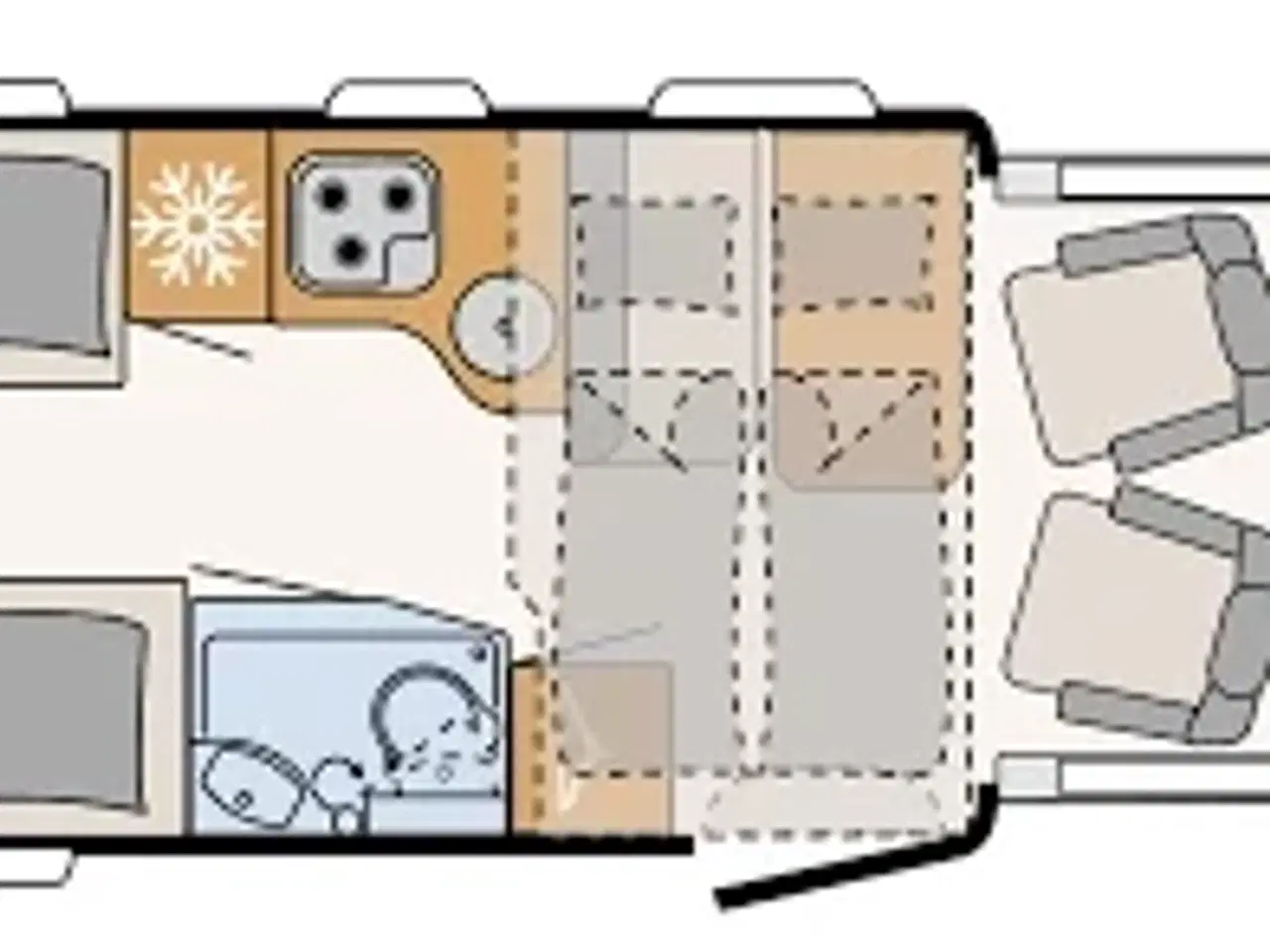 Billede 5 - Fiat Dethleffs 2,3 MJT Trend T 6717