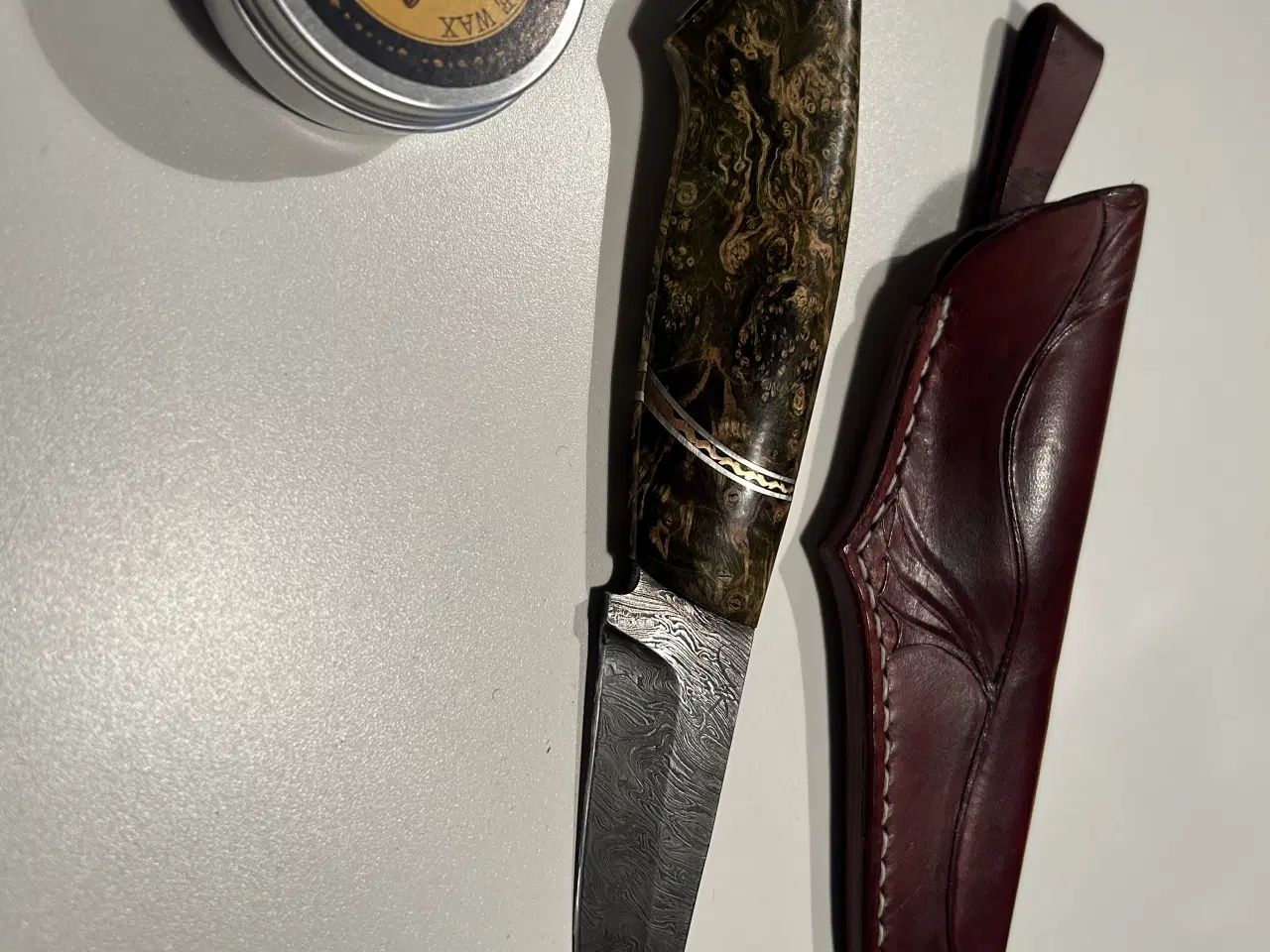 Billede 1 - Lækker håndlavet jagtkniv