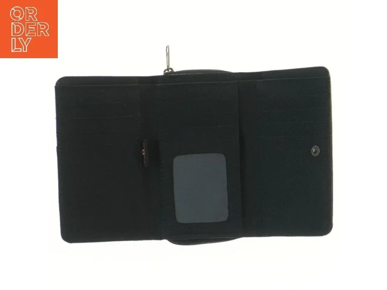 Billede 2 - Farverig pung med blomsterdesign (str. 15x9 cm)