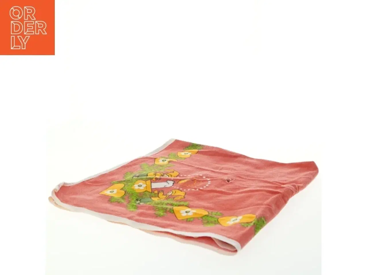 Billede 1 - Juledekorationsdug med nisser, lys og hjerter (str. 71 x 78 cm)