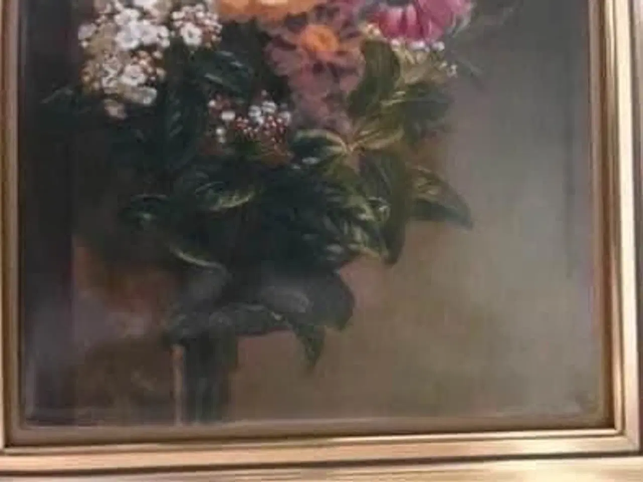Billede 3 - Royal Copenhagen blomster maleri 