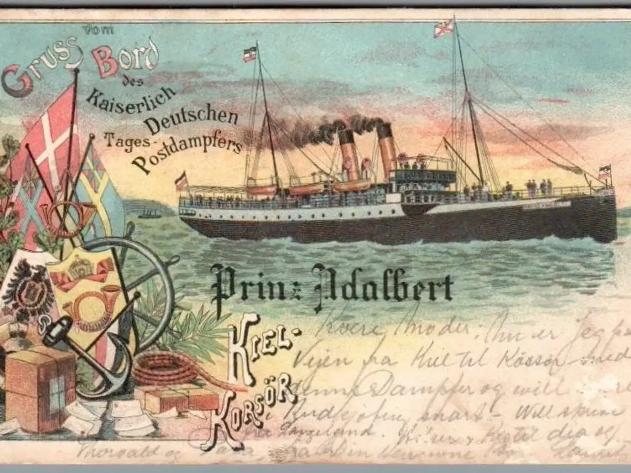Billede 1 - Prinz Adalbert - Kiel - Korsør - Færge - Brugt