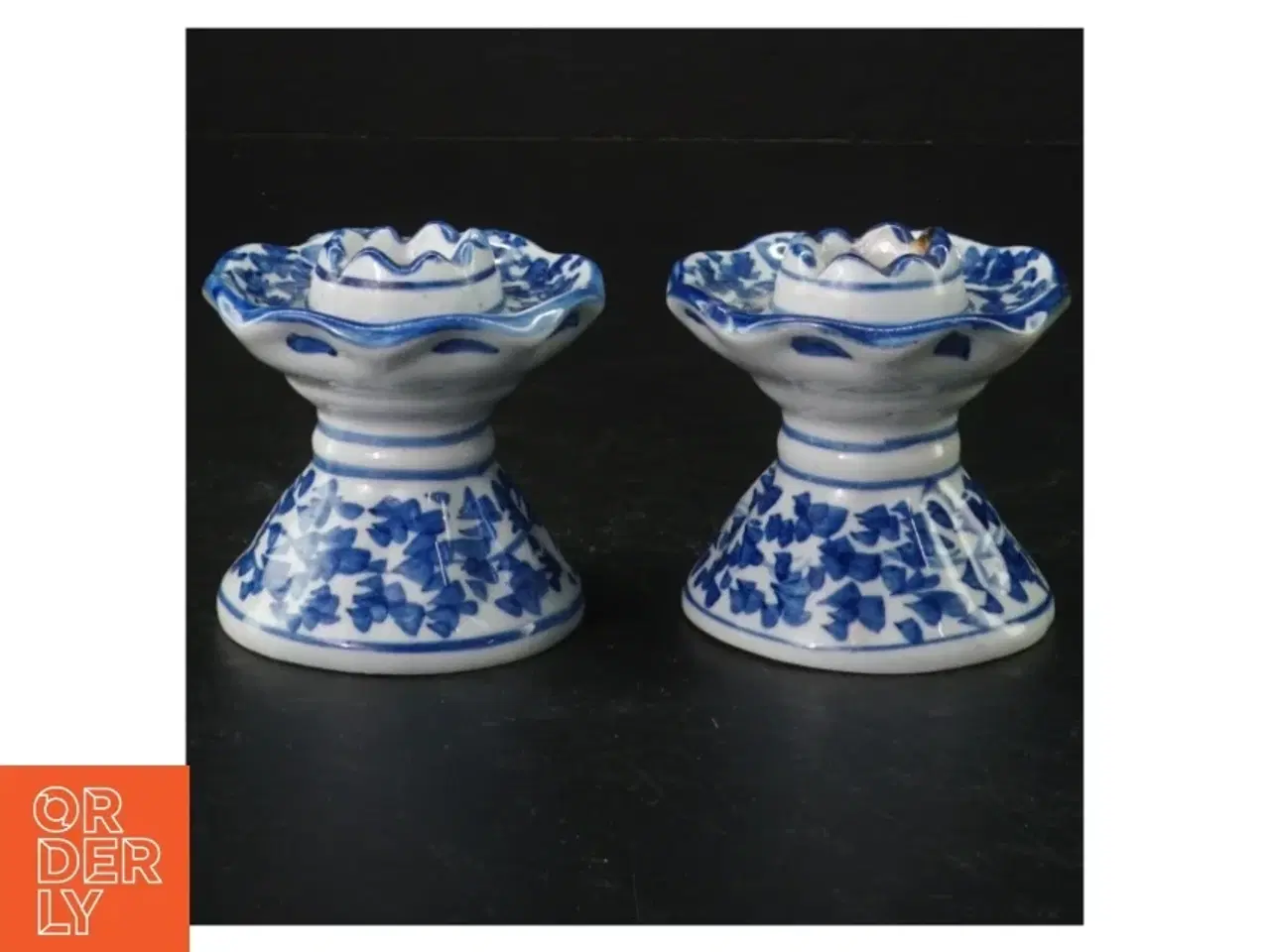 Billede 1 - Porcelænsstager (str. H. 6 cm)