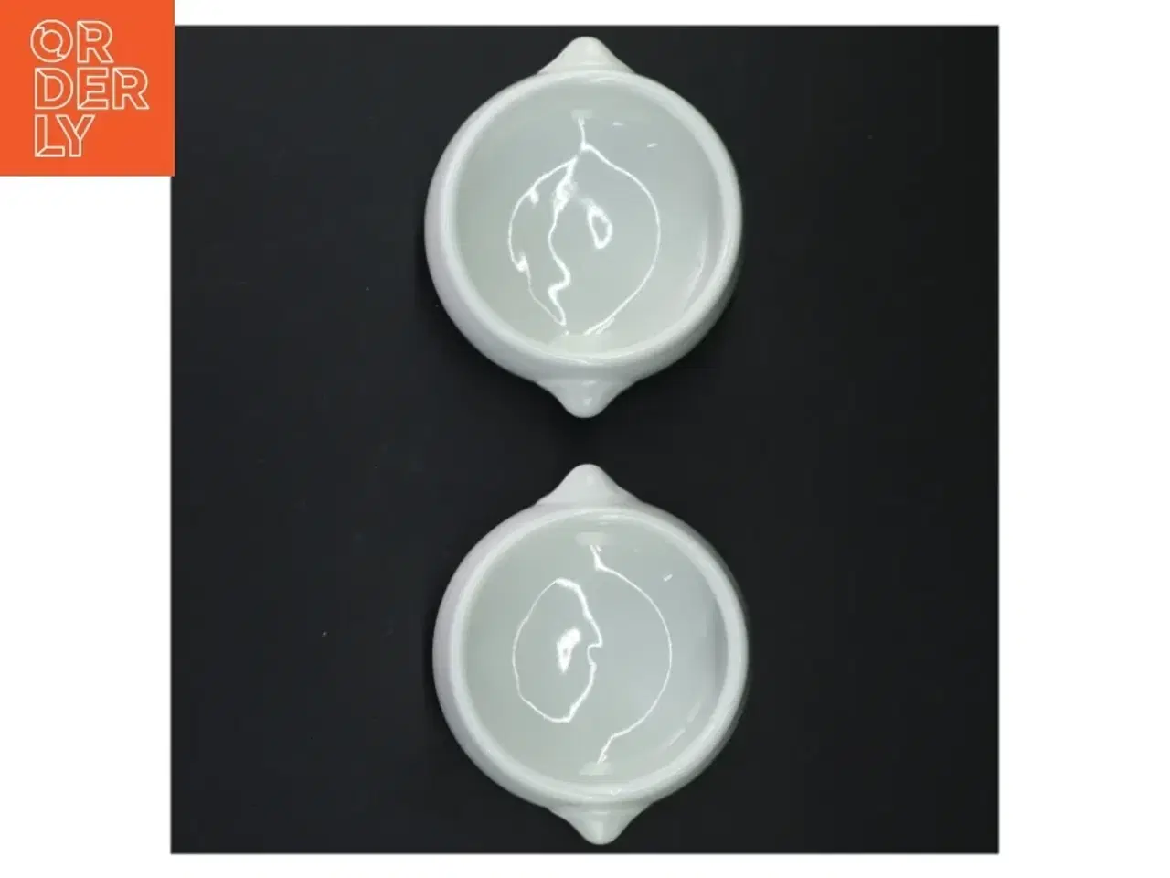 Billede 4 - Hvide porcelænsskåle fra Royal Copenhagen (str. 12x4 cm)