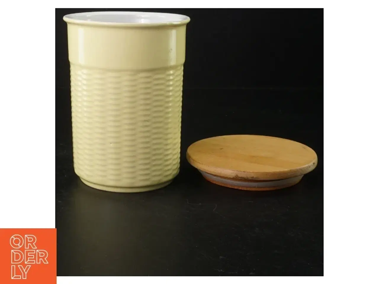 Billede 3 - Porcelæn krukker med låg (str. 12 cm 15 cm)