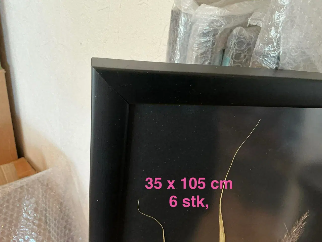Billede 2 - 6 stk rammer 35 x 105 cm 