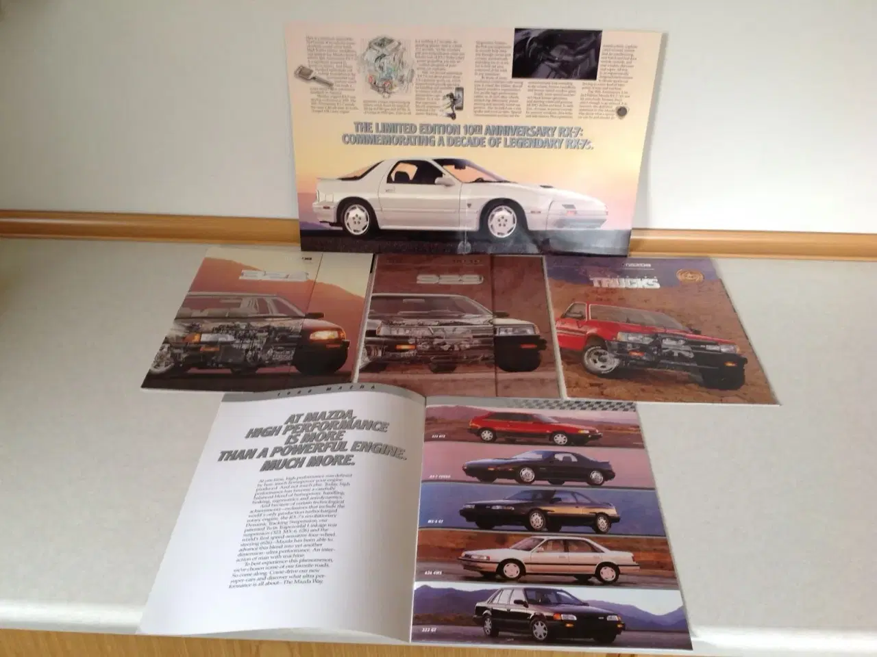 Billede 4 - USA bil brochurer Oldsmobile mazda