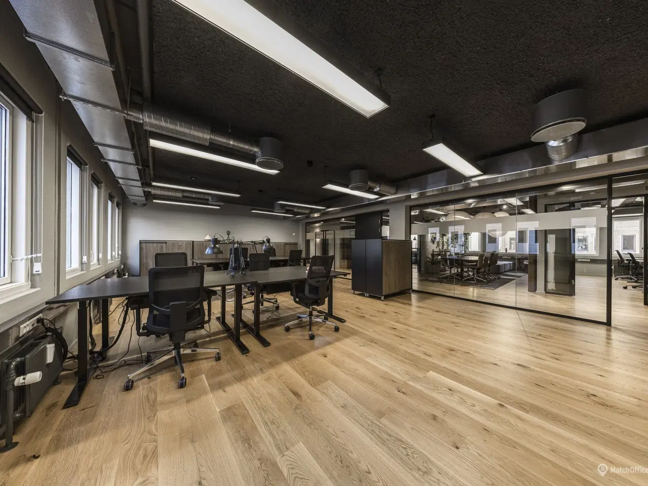 Billede 1 - Stort kontorlejemål på 1.229 m² med mange indretningsmuligheder