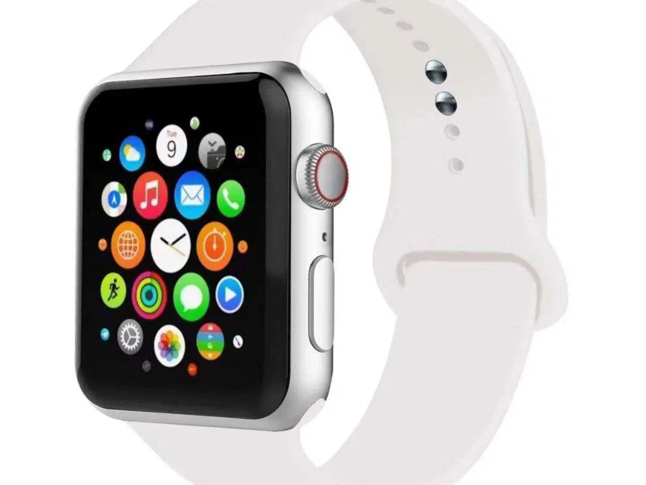 Billede 3 - Sportsrem til Apple Watch – Silikone & Justerbar