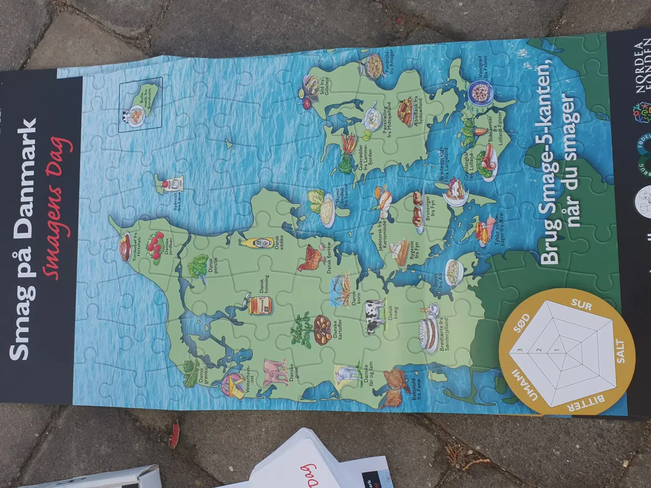 Billede 4 - Brætspil  om danske egnsretter