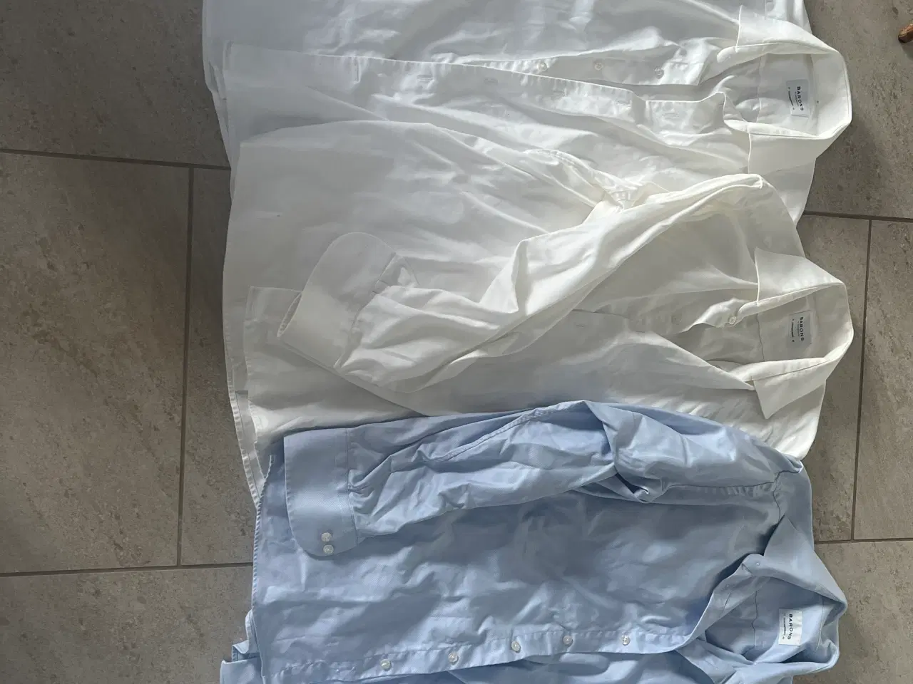 Billede 1 - Hvide og blå Barons skjorter