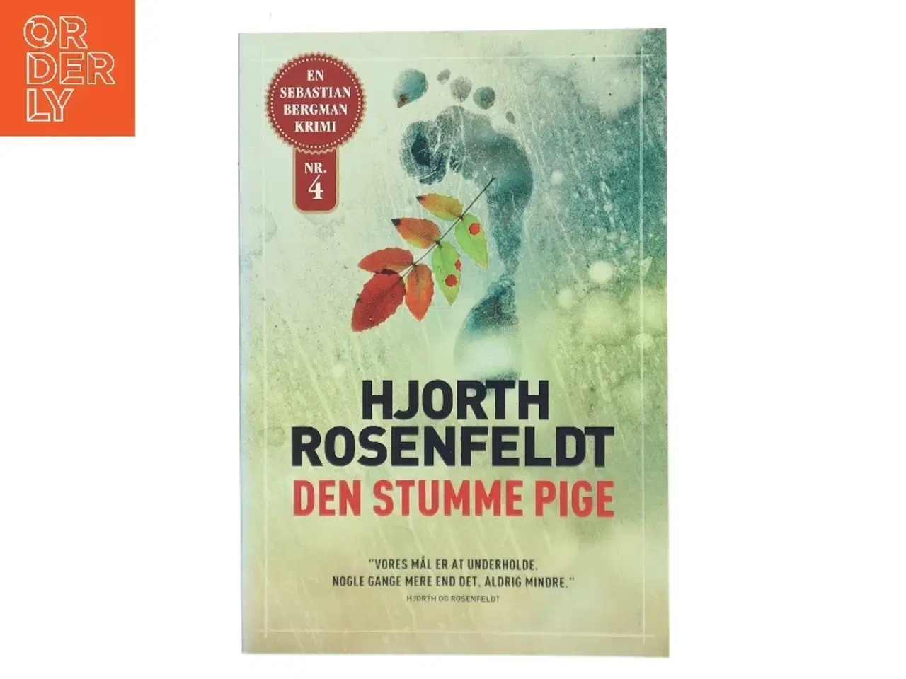 Billede 1 - Den stumme pige af Hjorth Rosenfeldt (Bog)