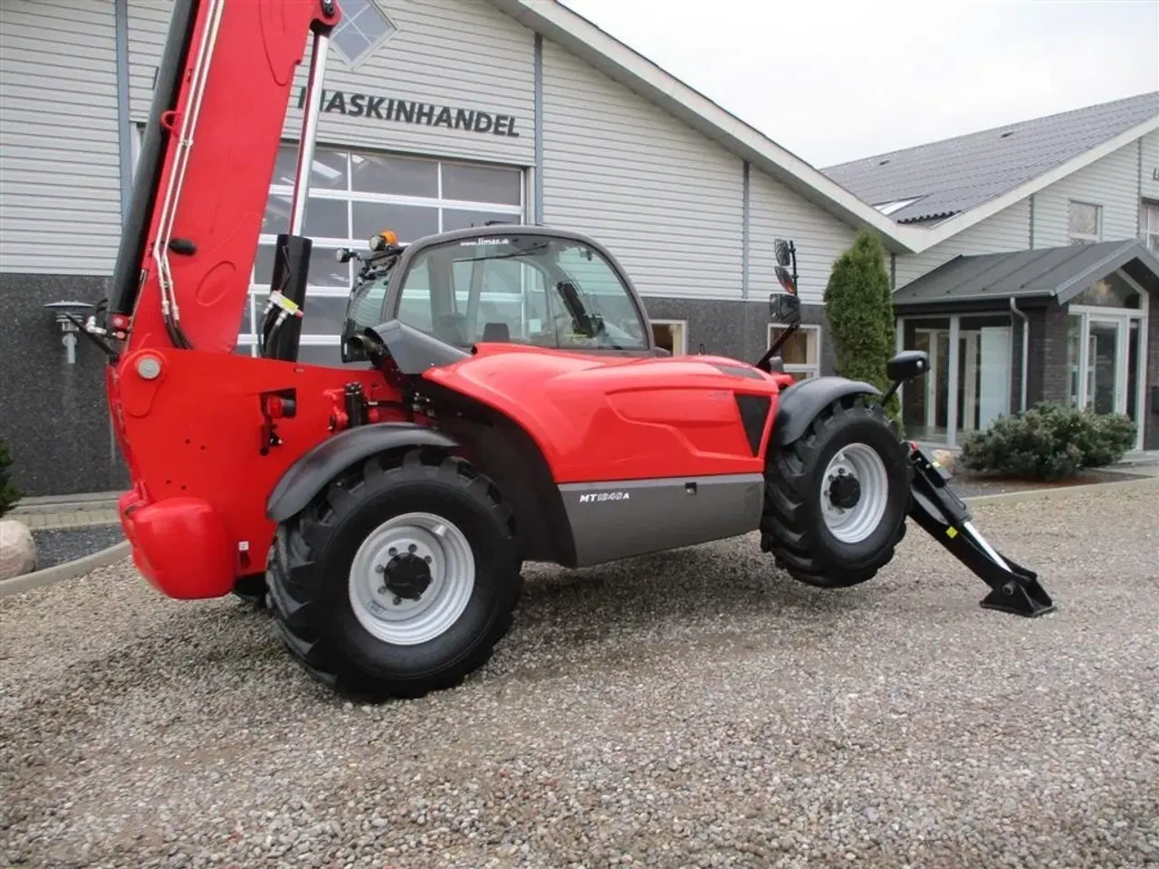 Billede 12 - Manitou MT1840A Comfort. Dansk maskine, med hydrauliske pallegafler.