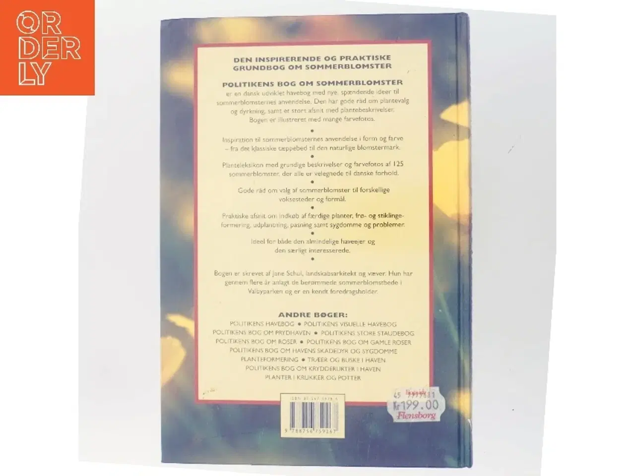 Billede 3 - Politikens bog om sommerblomster af Jane Schul (Bog)