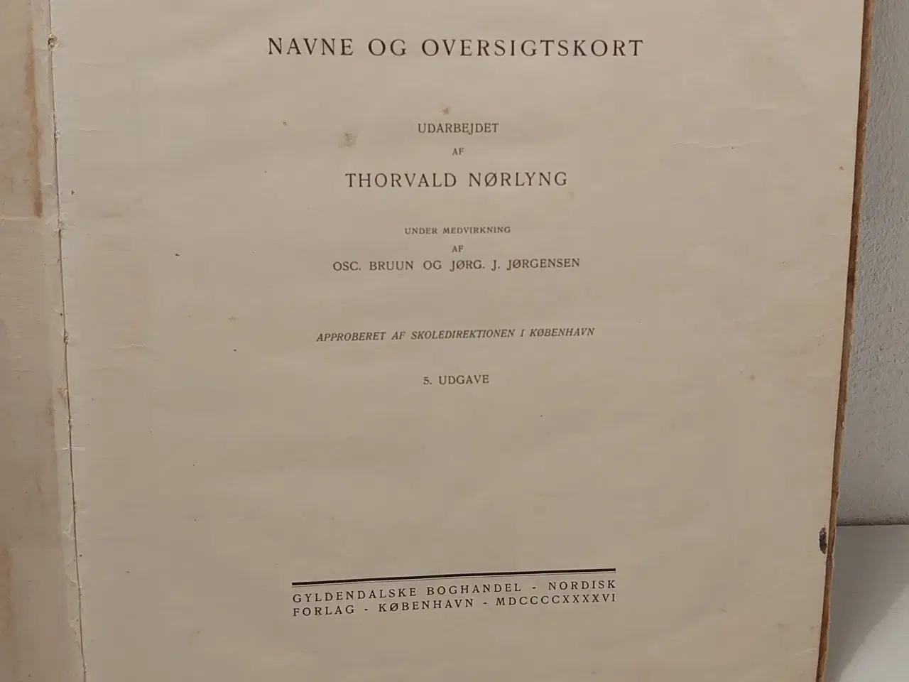 Billede 3 - Thorvald Nørlyng:Geografi for Folkeskolen. 1946.