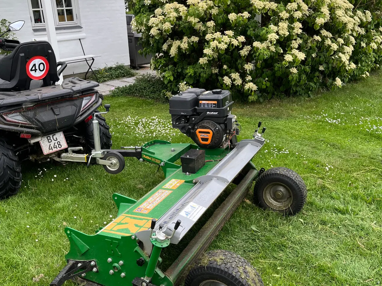 Billede 2 - Slagleklipper 18 hk til ATV