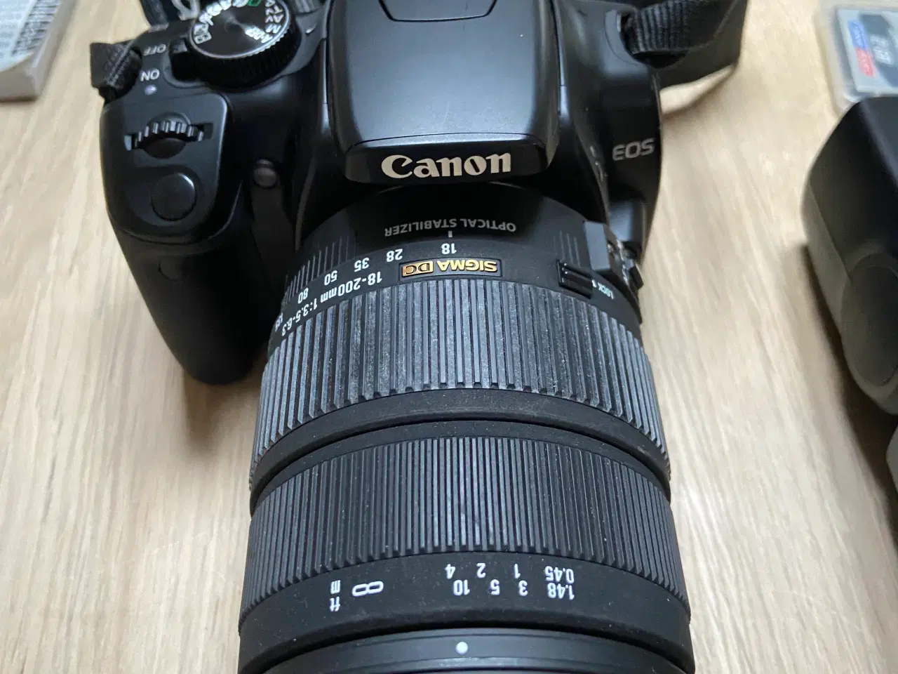 Billede 1 - Canon EOS 400D Kamera med EF 70-300mm Objektiv