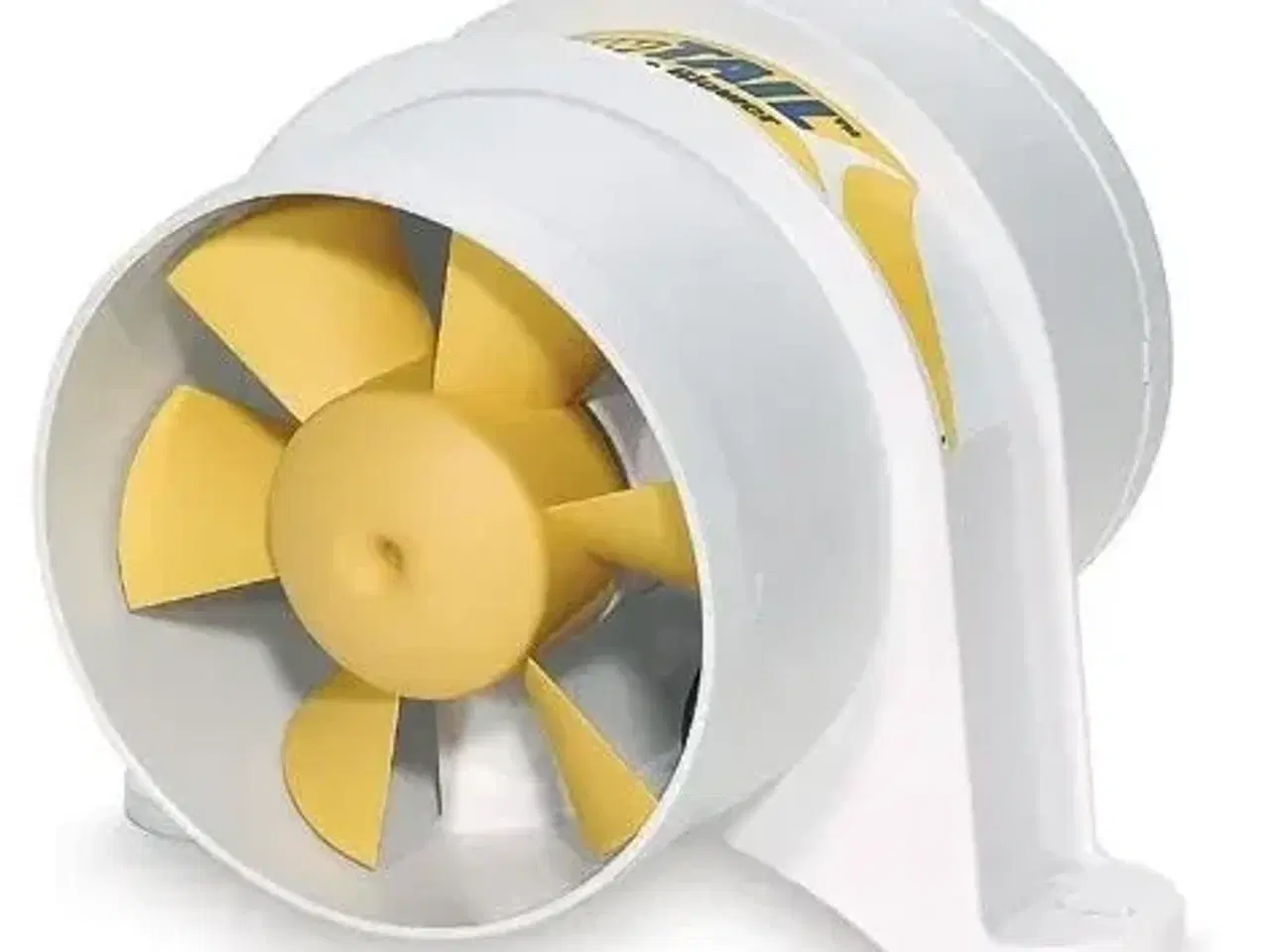 Billede 1 - Shurflo YellowTail™ 3” In-line Blower – 12V – Gul
