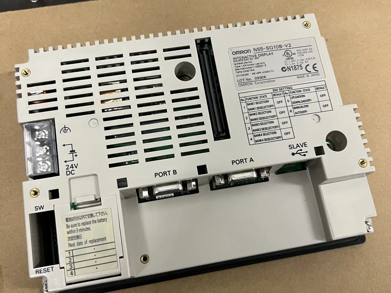 Billede 2 - Omron HMI skærm