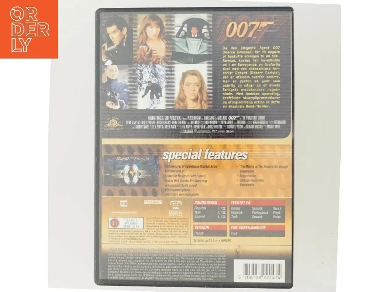 Billede 3 - The World Is Not Enough med Pierce Brosnan (DVD)