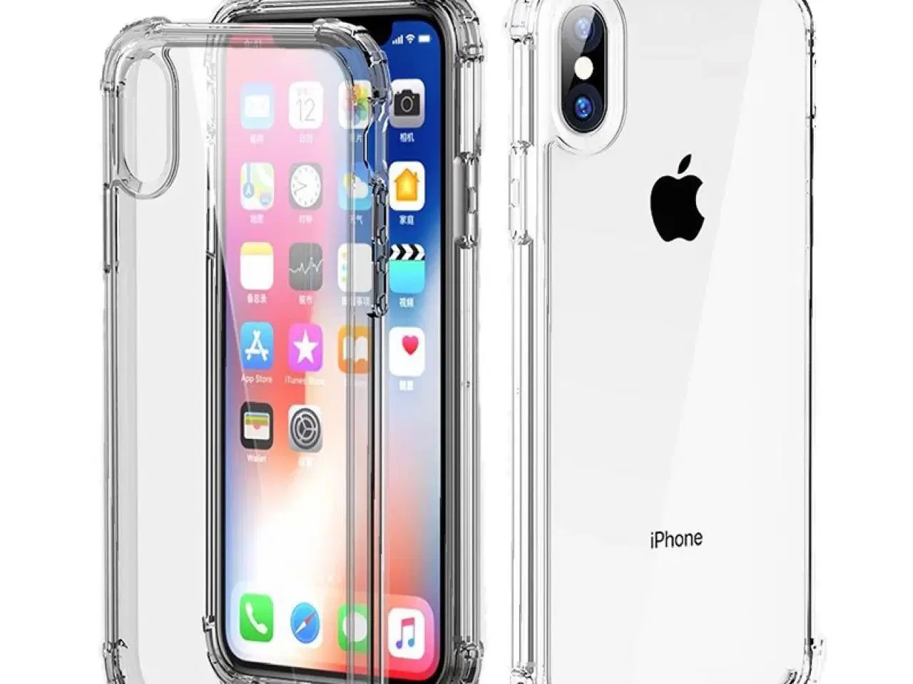 Billede 9 - Silikone Cover til iPhone – Stødsikkert & Gennemsi
