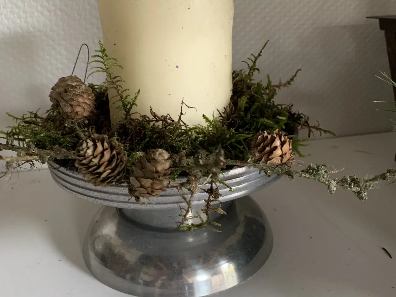 Billede 1 - Fad til lys/deko 4 stk