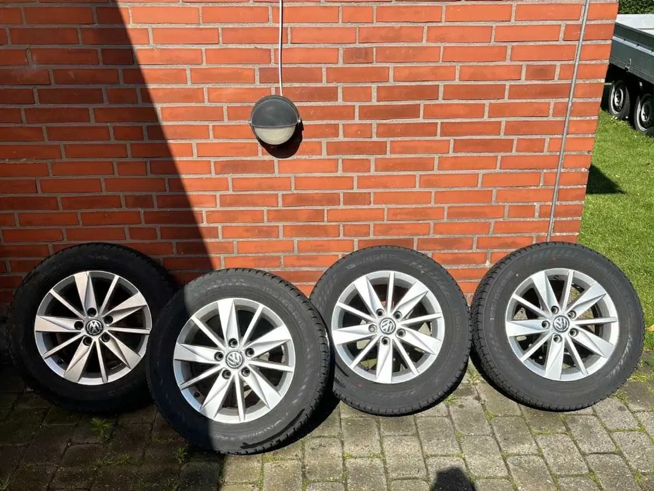 Billede 2 - Originale vw fælge med nye dæk