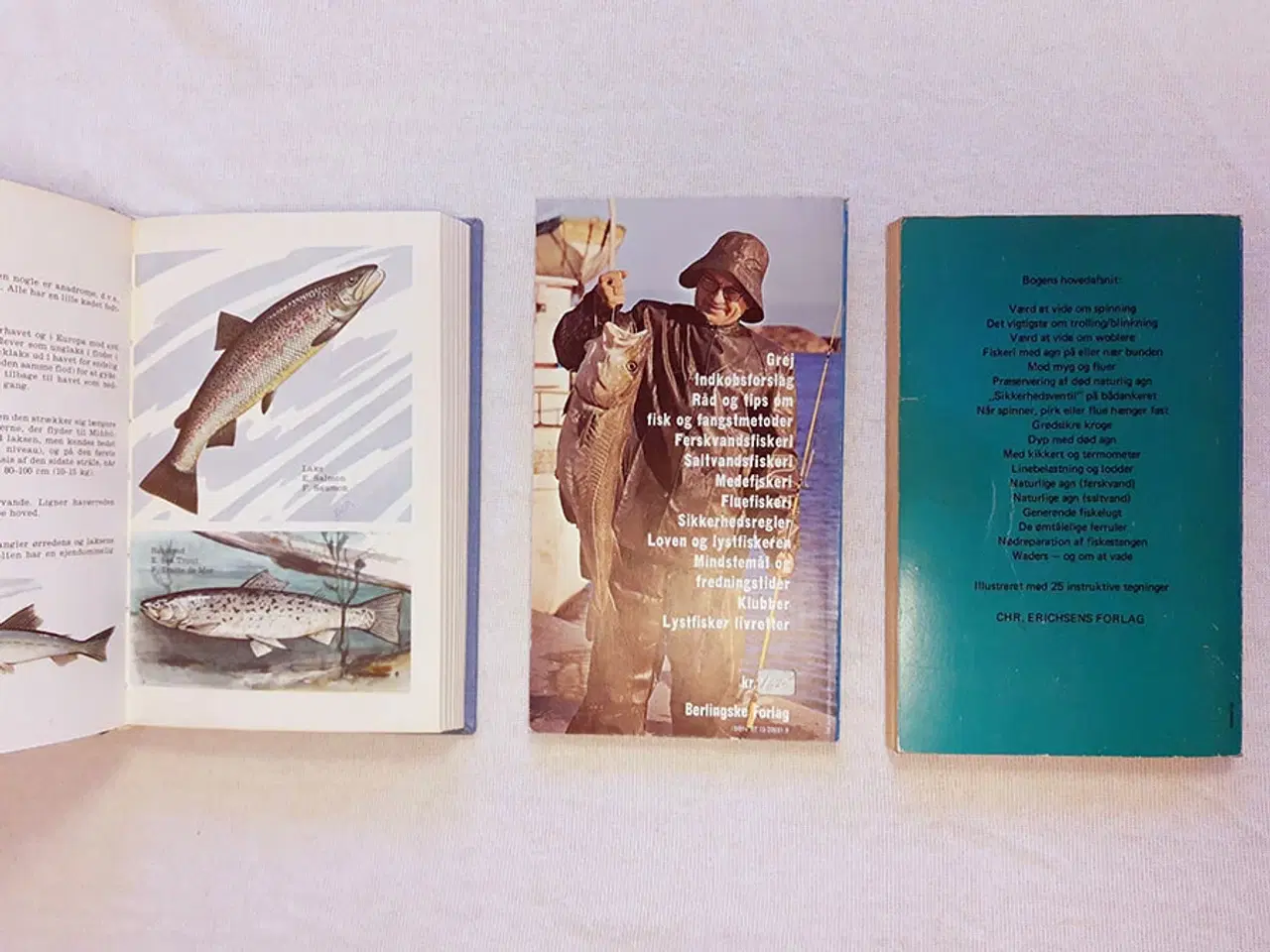 Billede 2 - Tre ældre fiskebøger sælges.