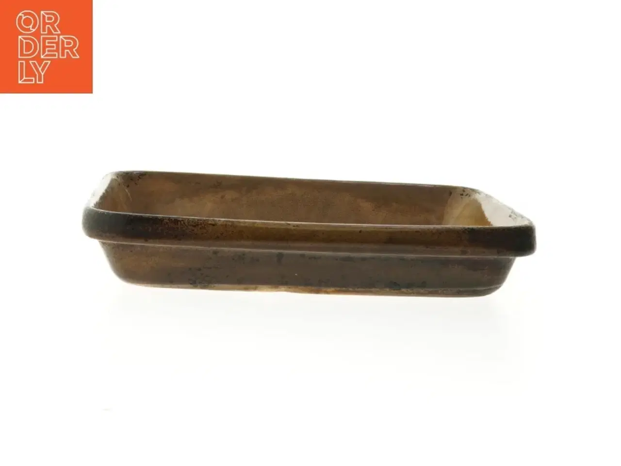 Billede 6 - Rustik serveringsbakke med flettet kant (str. 26x20 cm)