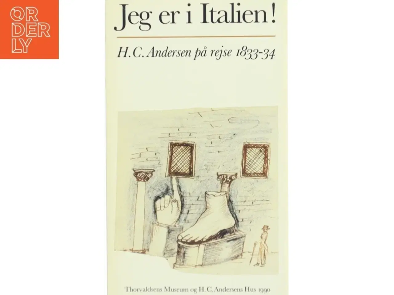 Billede 1 - Rejsebog &#39;Jeg er i Italien!&#39; af H.C. Andersen