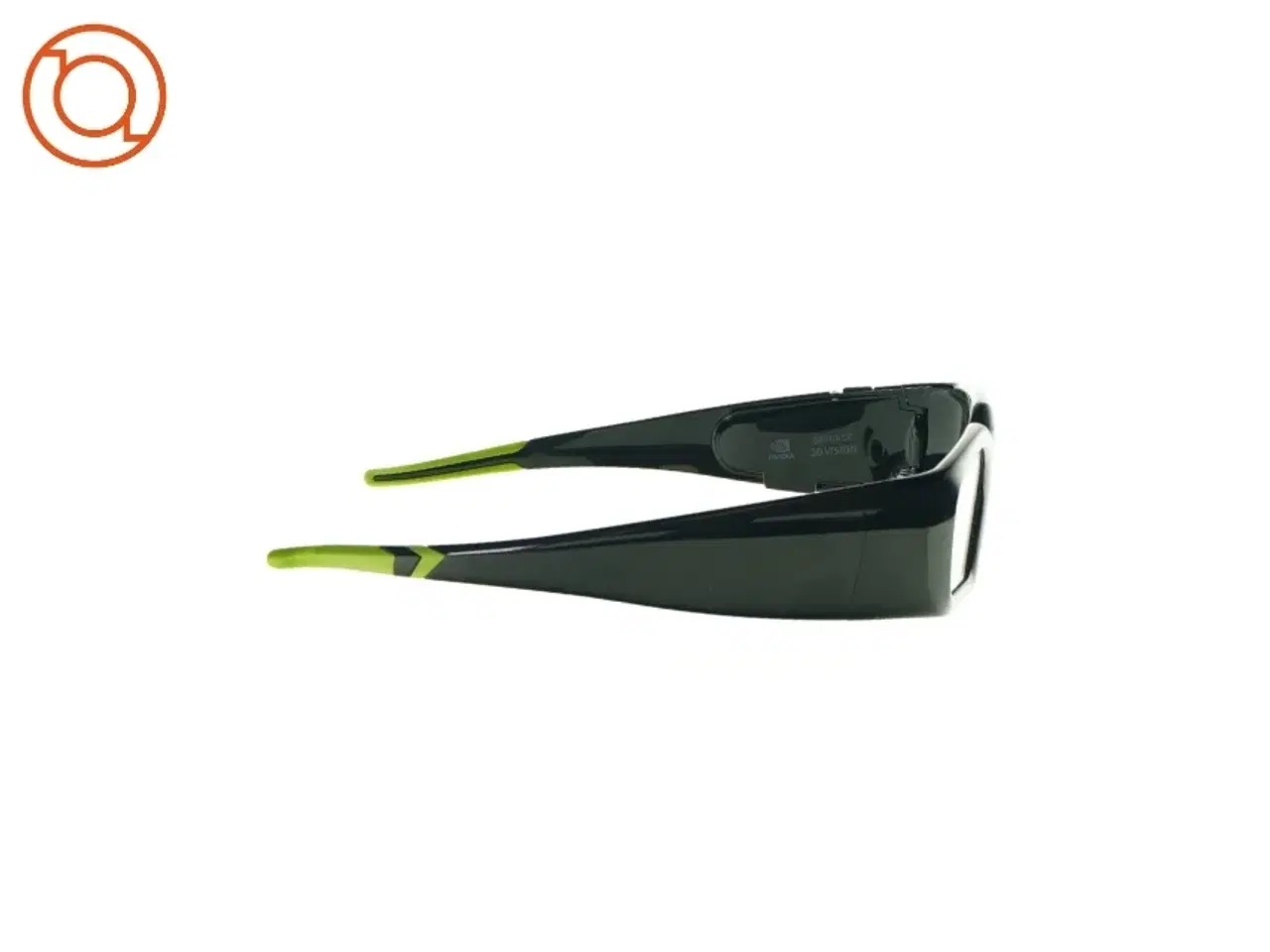 Billede 3 - 3D vision briller, inklusiv ledning og etui