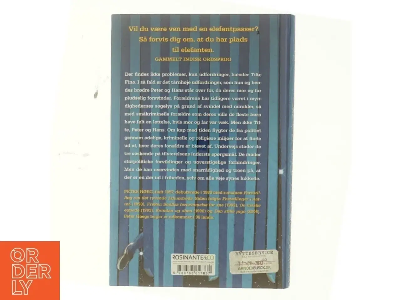 Billede 3 - Elefantpassernes børn : roman af Peter Høeg (f. 1957-05-17) (Bog)