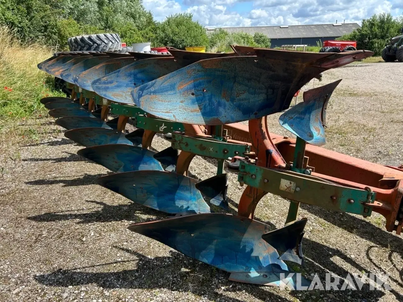 Billede 3 - 8 furet plov Kverneland PB 100