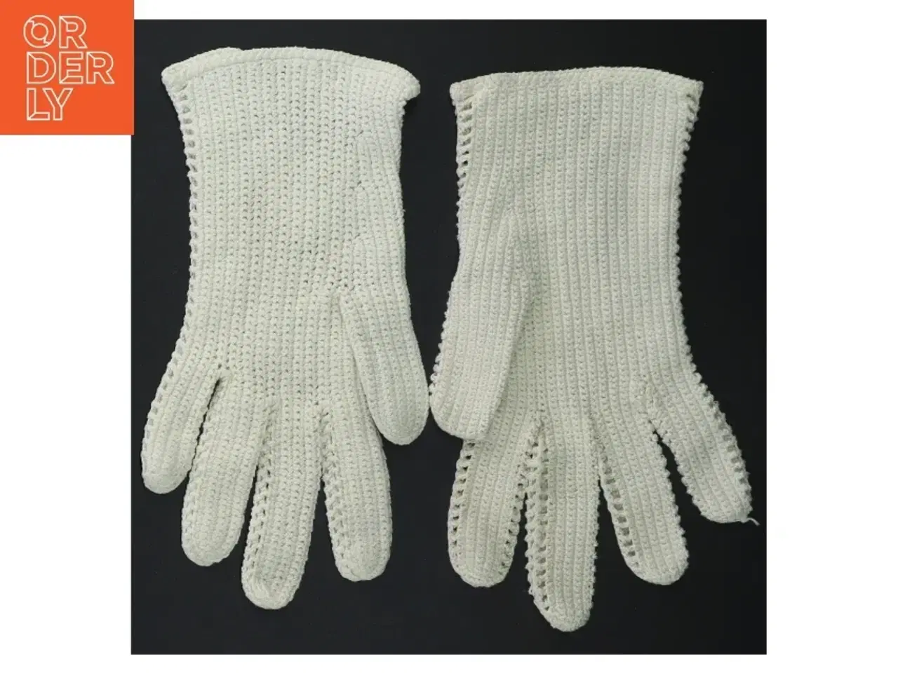 Billede 4 - Hæklede handsker (str. 23 cm)