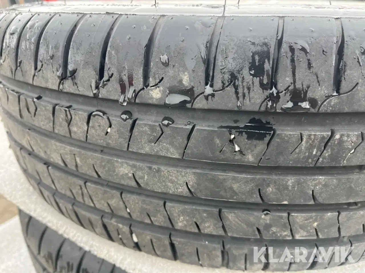 Billede 4 - Dæk med Fælg DBV 195/40 ZR17 4 styk