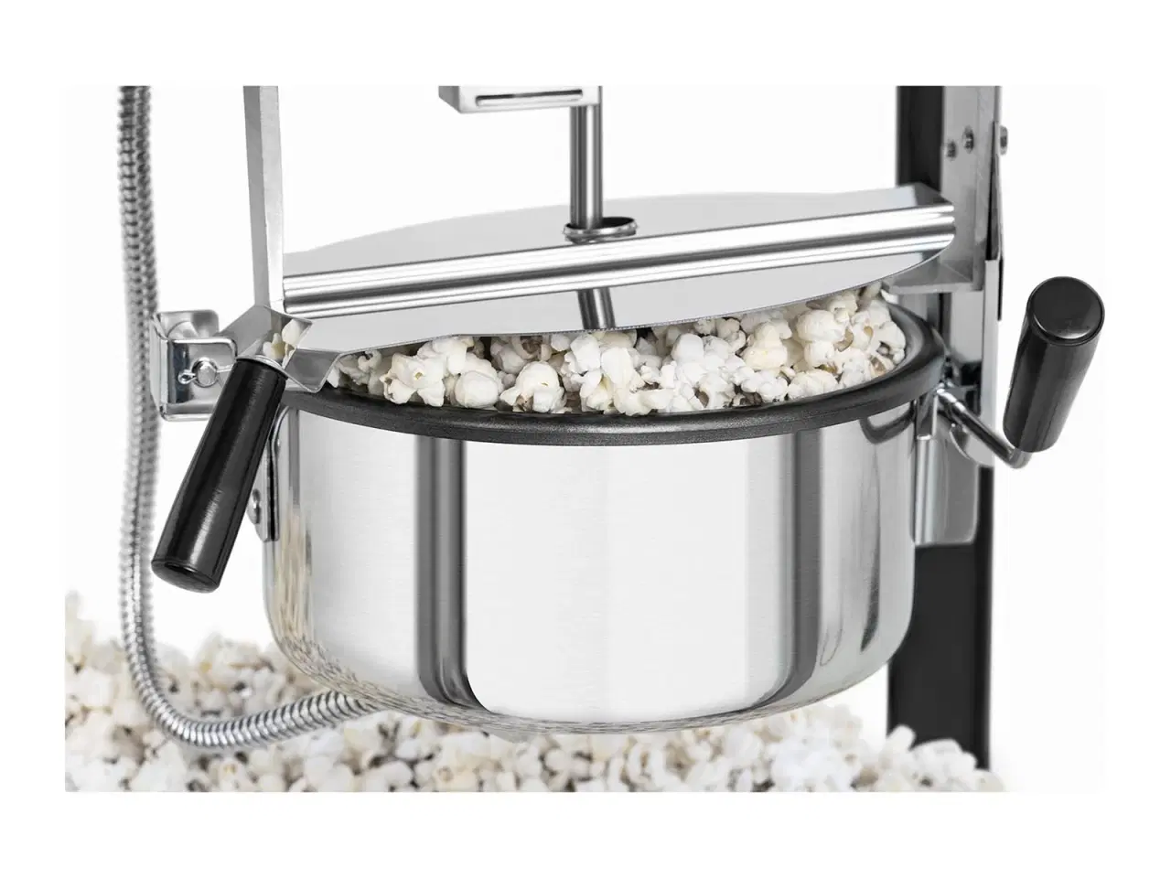 Billede 4 - Popcorn maskine – sort og guld