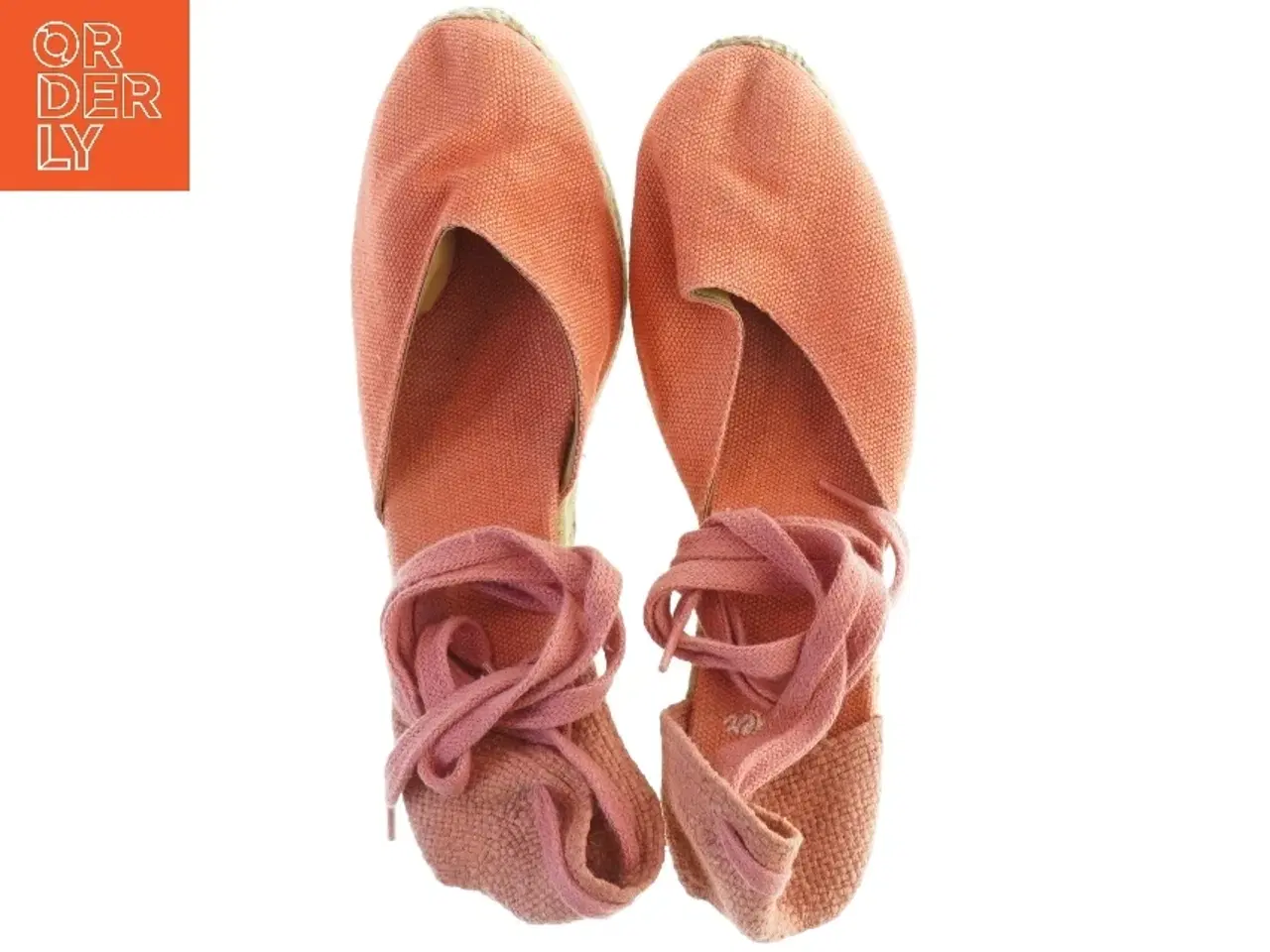 Billede 2 - Espadrilles med kilehæl (str. 41)