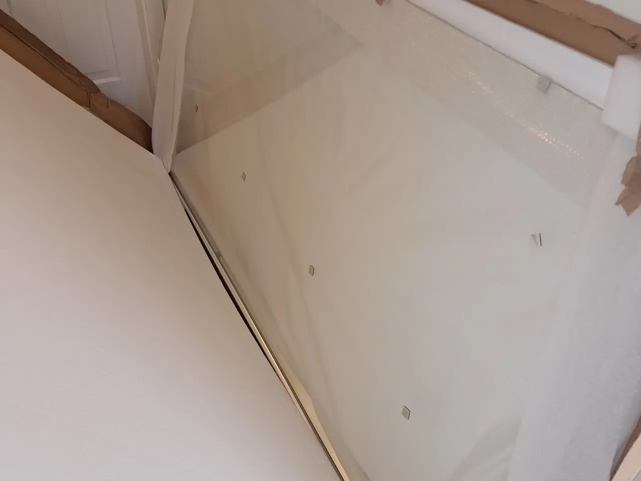 Billede 2 - Brusedør hærdet glas/krom